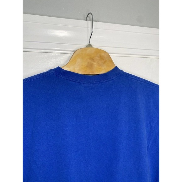 Vintage 2001 Lee Sport Unisex Short Sleeve T-Shirt Blue XL New York Giants NFL - Picture 11 of 11